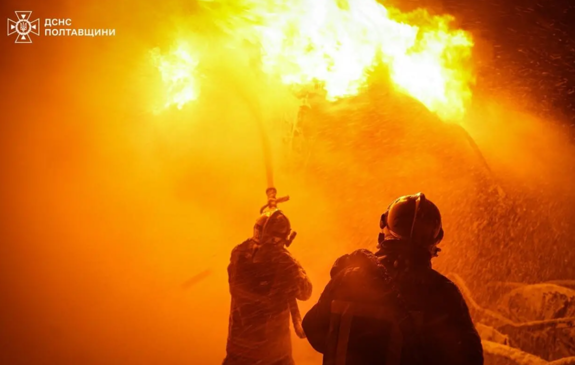 Росіяни масовано атакували об’єкти "Нафтогазу" в Полтавській області